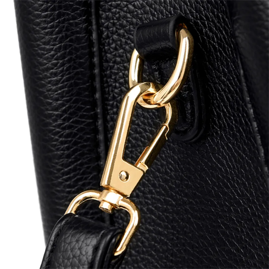 Emeja | Vivian Luxe Schoudertas – Elegante PU Leren Handtas met Crossbody Strap