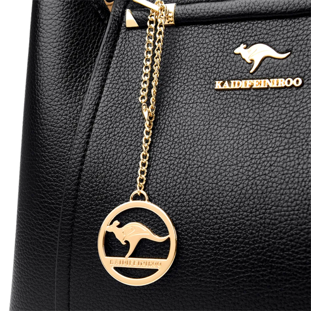Emeja | Vivian Luxe Schoudertas – Elegante PU Leren Handtas met Crossbody Strap