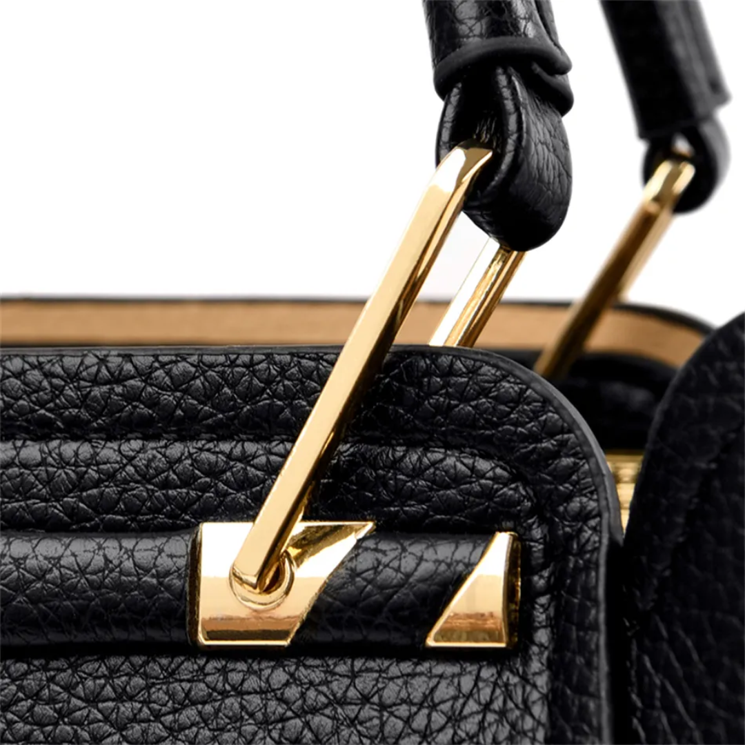 Emeja | Vivian Luxe Schoudertas – Elegante PU Leren Handtas met Crossbody Strap