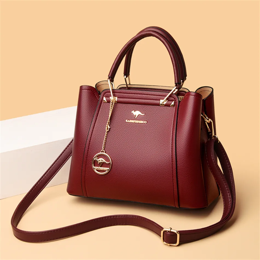 Emeja | Vivian Luxe Schoudertas – Elegante PU Leren Handtas met Crossbody Strap