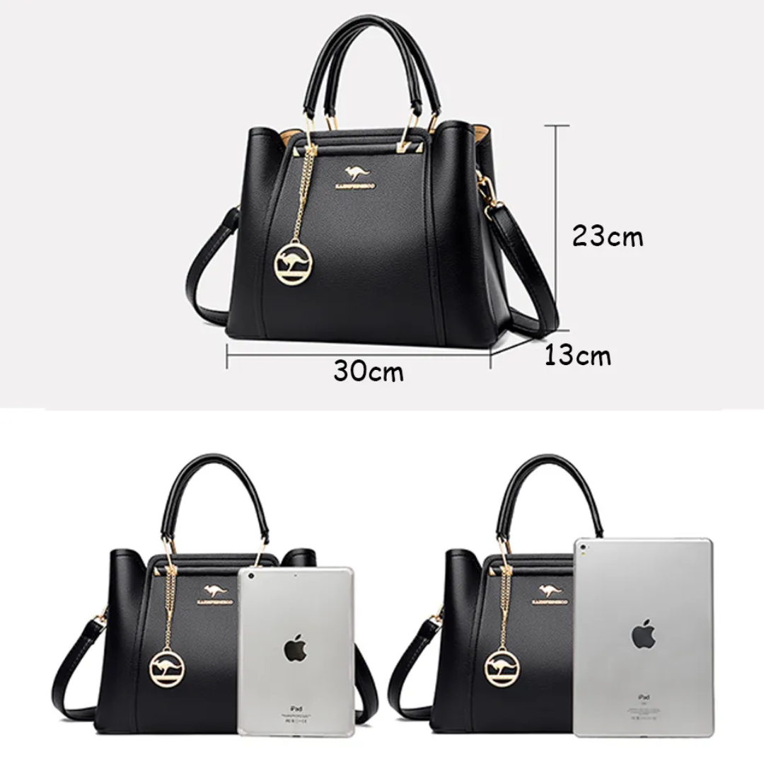 Emeja | Vivian Luxe Schoudertas – Elegante PU Leren Handtas met Crossbody Strap