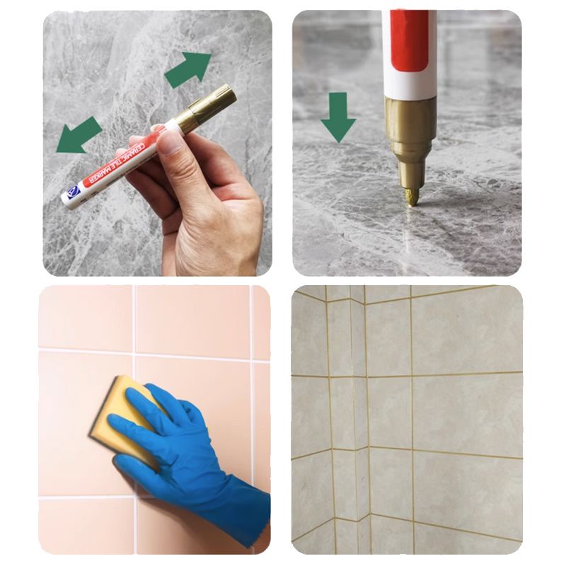 Emeja | Voegenherstelpen | Waterdichte Polymeer Sealant | Anti-Schimmel Formule | Sneldrogend & Geurloos | Voor Tegels in Badkamer & Keuken
