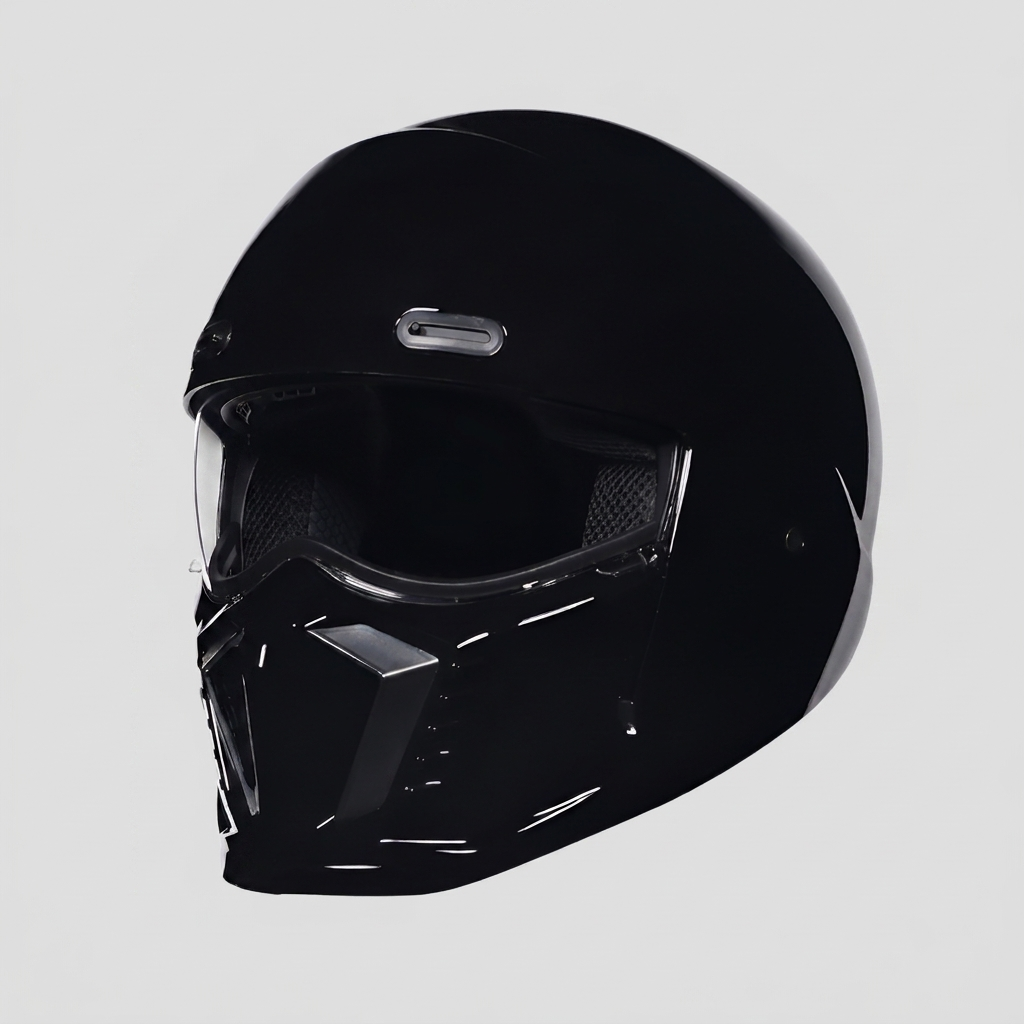 Emeja | Volledige Gezichts Motorhelm met Geïntegreerde Masker