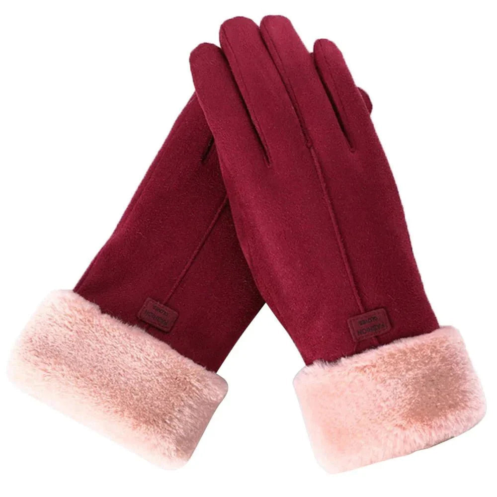 Emeja | Vrouwen Fleece Gevoerde Handschoenen met Touchscreen