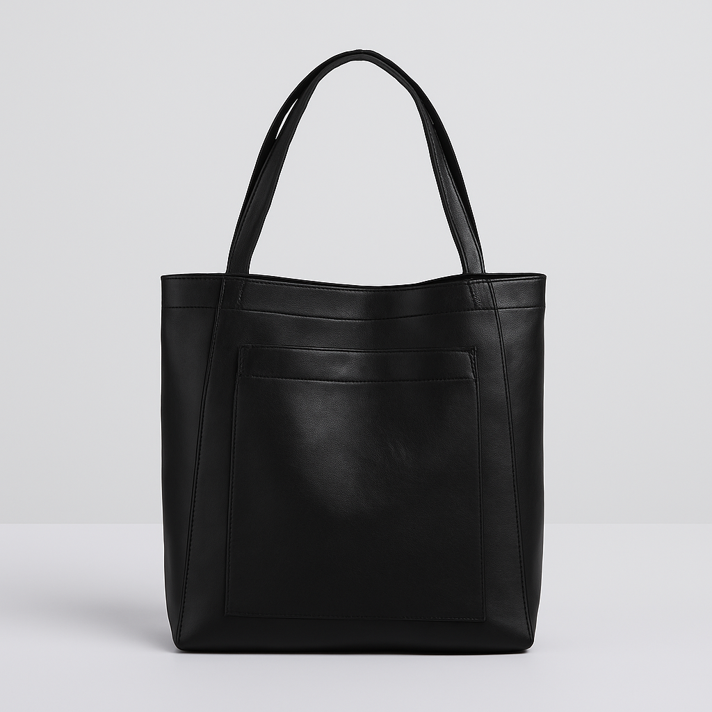 Emeja | Vrouwen Gestructureerde Tote Bag met Buitenste Vakken