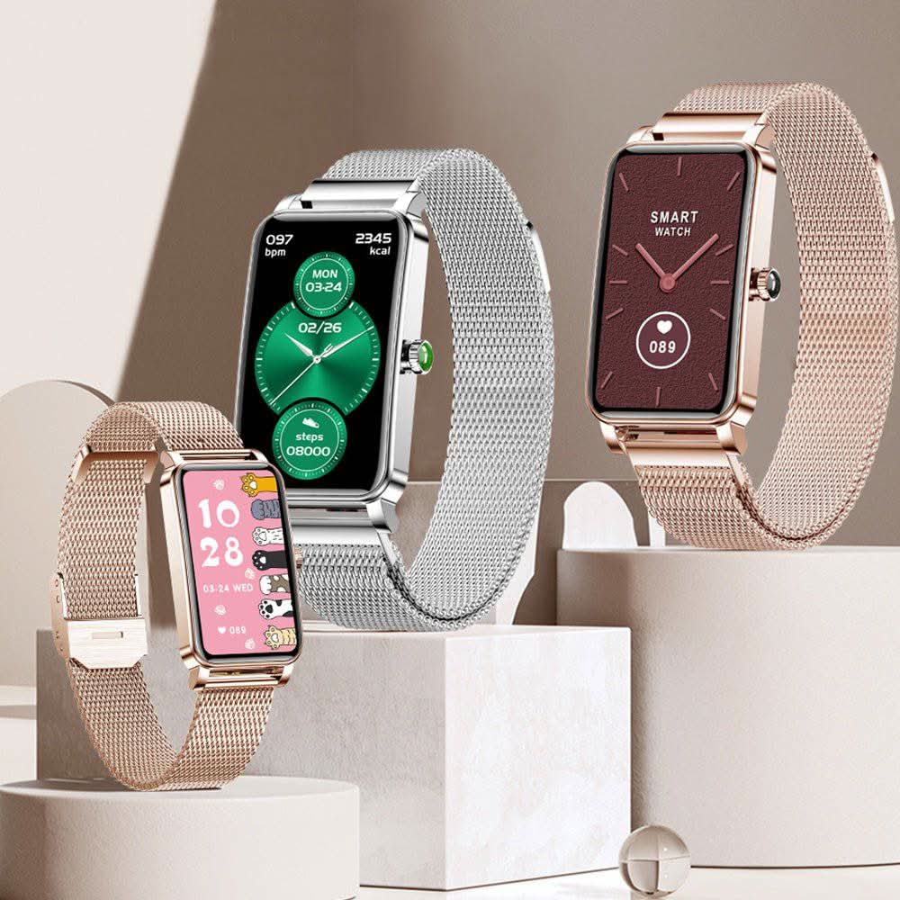 Emeja | Vrouwen Smartwatch met Fitness Tracking & Meldingen