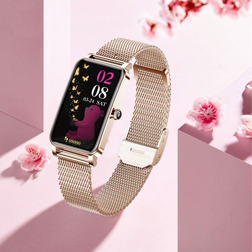 Emeja | Vrouwen Smartwatch met Fitness Tracking & Meldingen
