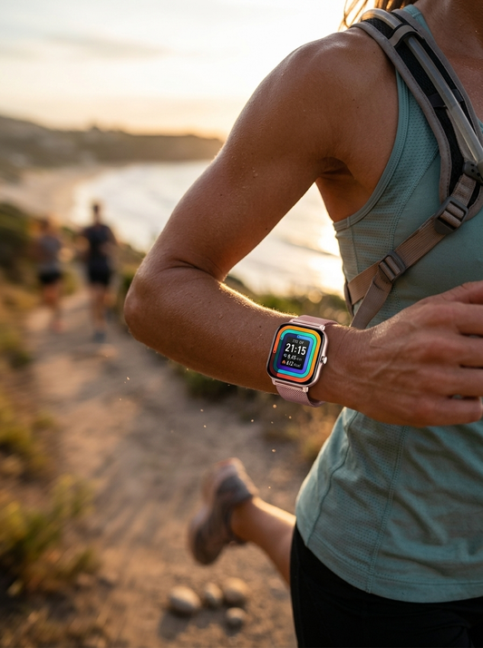 Emeja | Vrouwen Touchscreen Smartwatch met Gezondheidsmonitoring