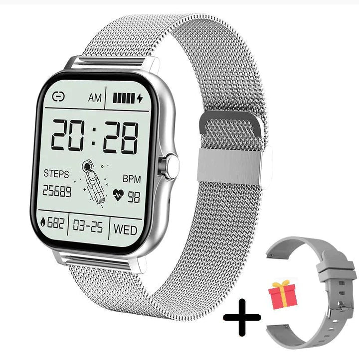 Emeja | Vrouwen Touchscreen Smartwatch met Gezondheidsmonitoring
