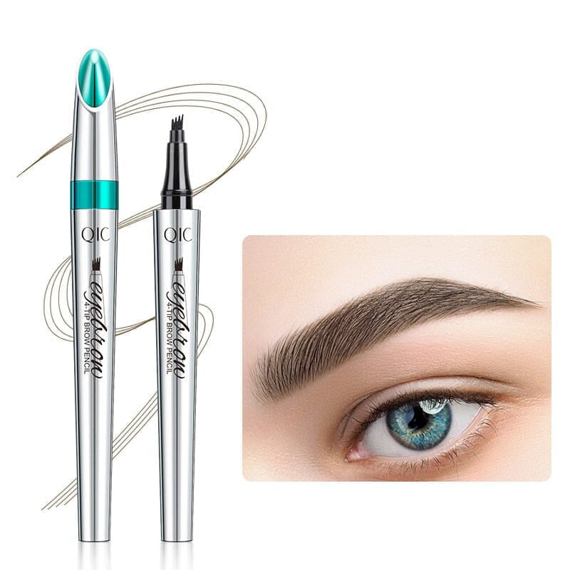 Emeja | Waterdichte 3D Microblading Oogbrowpotlood met 4 Vorkpunten