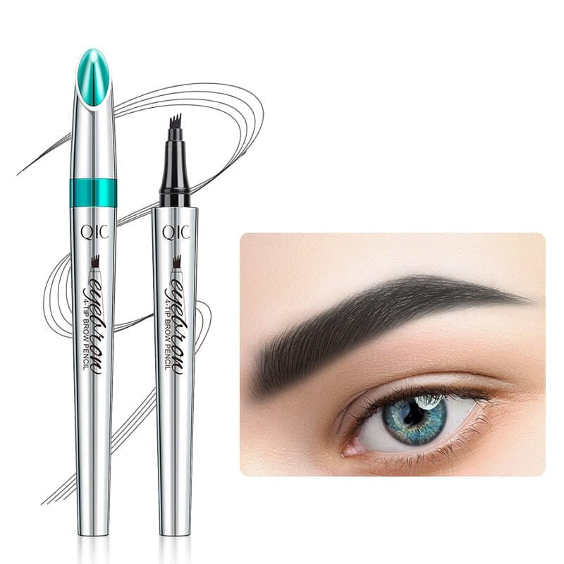 Emeja | Waterdichte 3D Microblading Oogbrowpotlood met 4 Vorkpunten