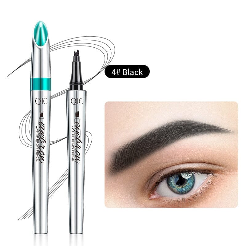 Emeja | Waterdichte 3D Microblading Oogbrowpotlood met 4 Vorkpunten
