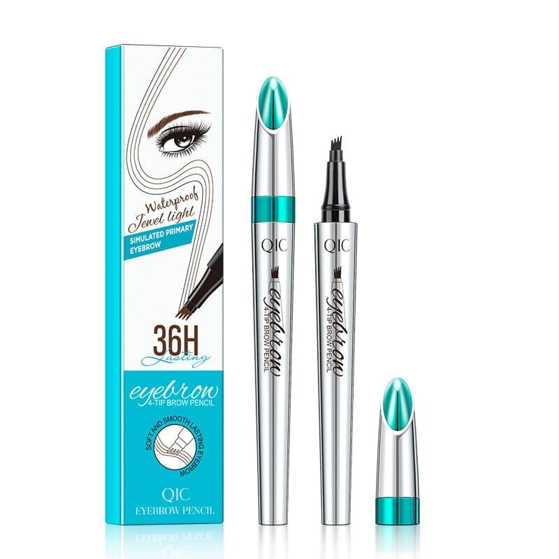 Emeja | Waterdichte 3D Microblading Oogbrowpotlood met 4 Vorkpunten