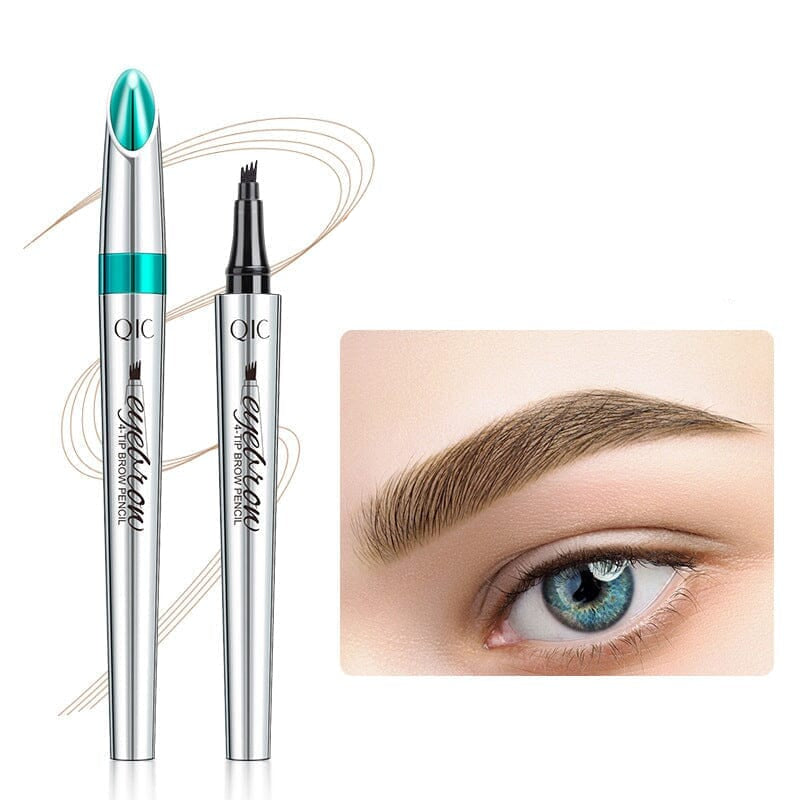 Emeja | Waterdichte 3D Microblading Oogbrowpotlood met 4 Vorkpunten