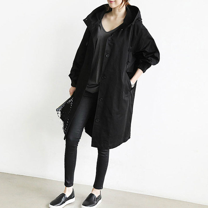 Emeja | Waterdichte en Winddichte Trenchcoat voor Dames met Kap