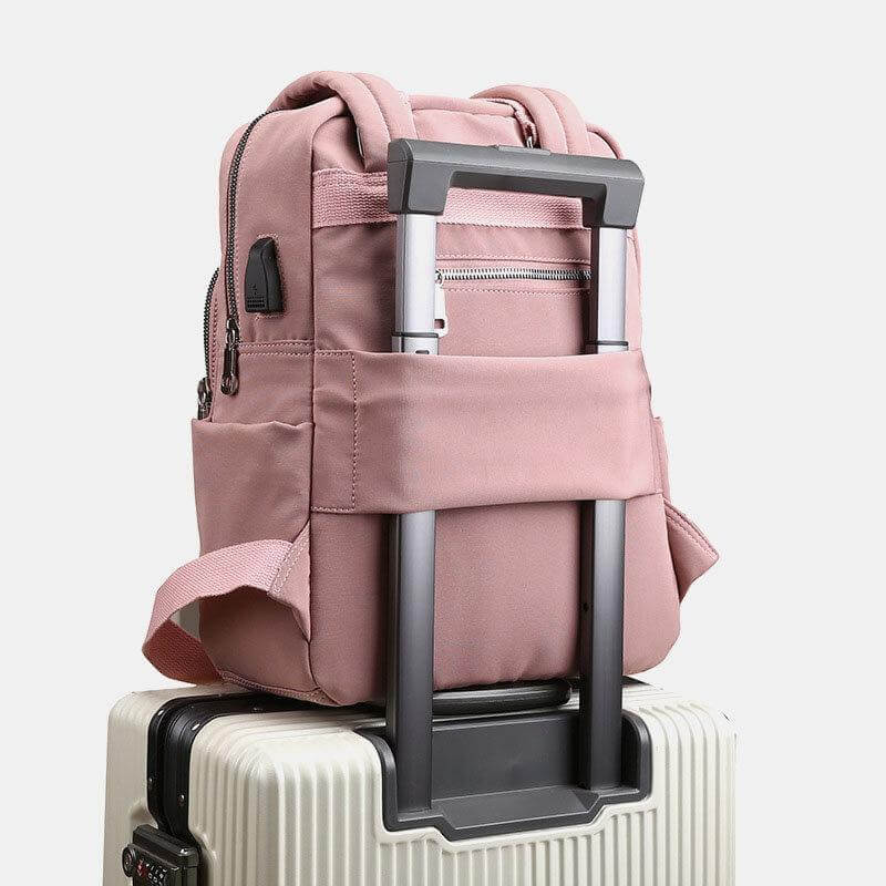Emeja | Waterdichte Multifunctionele Rugzak – Duurzame Reis-, Werk- & Schooltas met USB Oplaadpoort