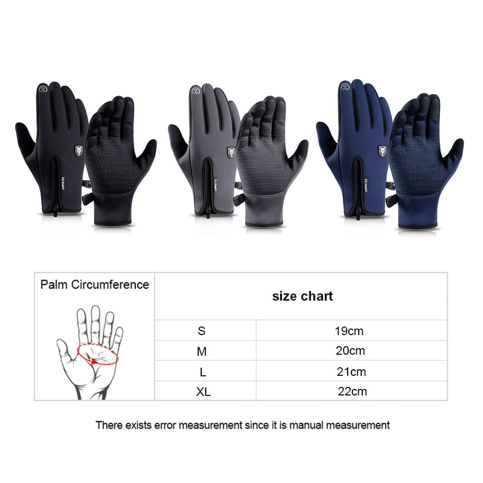 Emeja | Winter Waterdichte Thermische Touchscreen Handschoenen