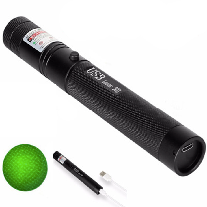 Emeja | Zelara-Power Laserpointer 303 - Oplaadbare Zichtbare USB Laserpointer met Hoge Vermogen
