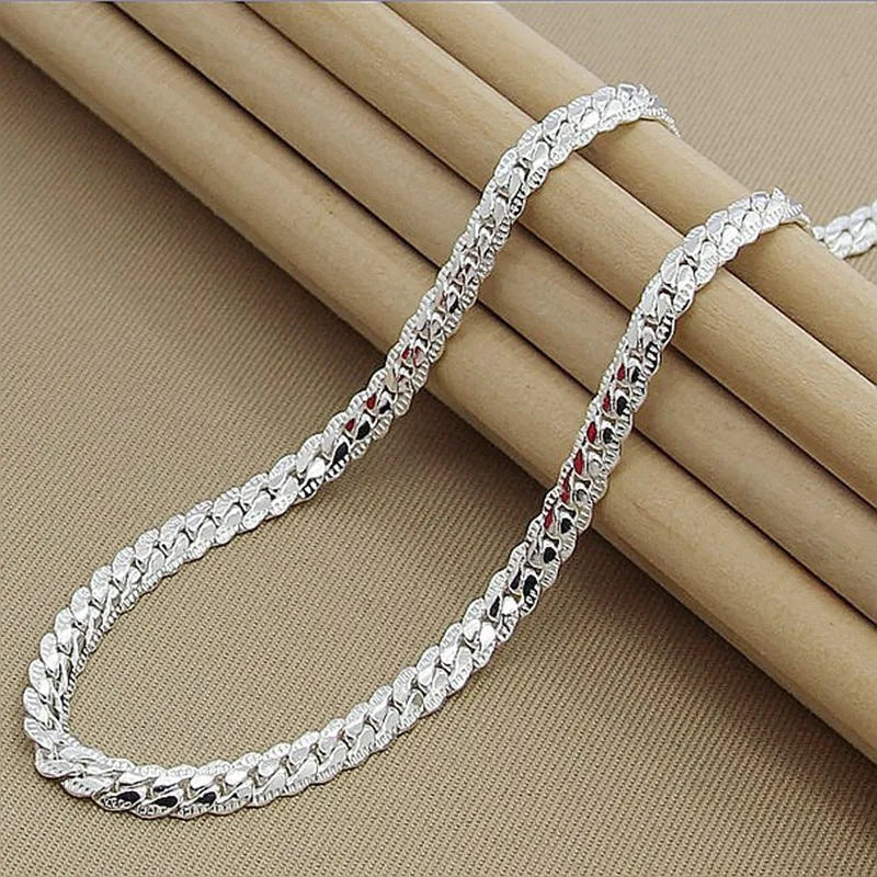 Emeja | Zilveren Geluksketting – 925 Sterling Zilveren Ketting voor Tijdloze Elegantie