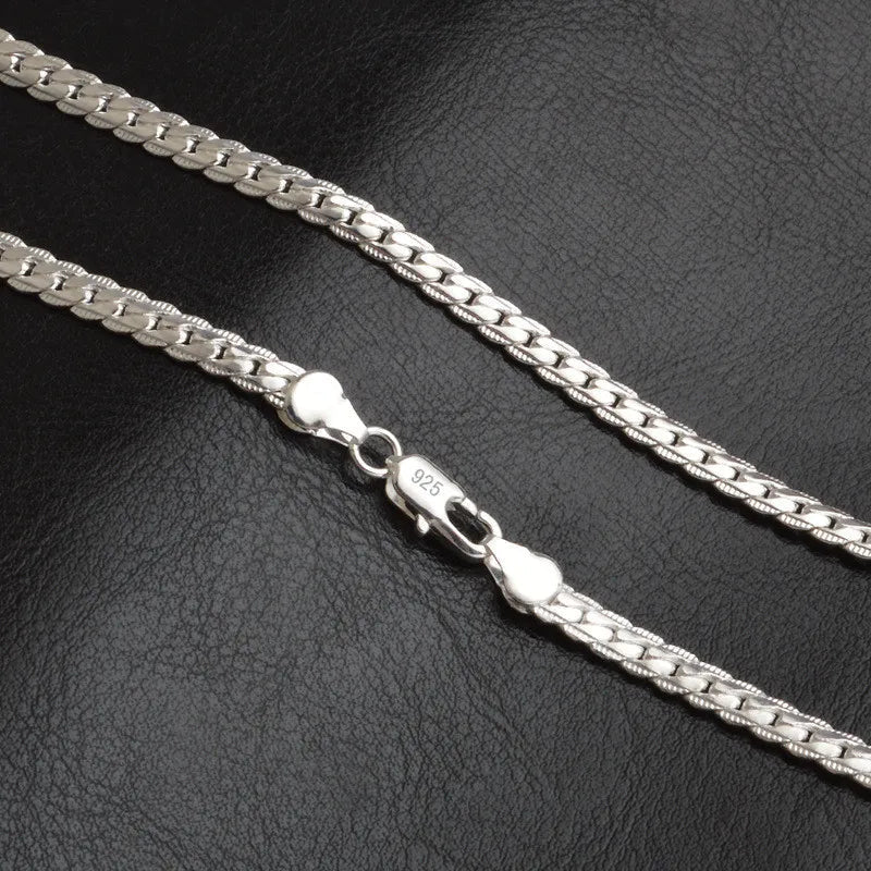 Emeja | Zilveren Geluksketting – 925 Sterling Zilveren Ketting voor Tijdloze Elegantie