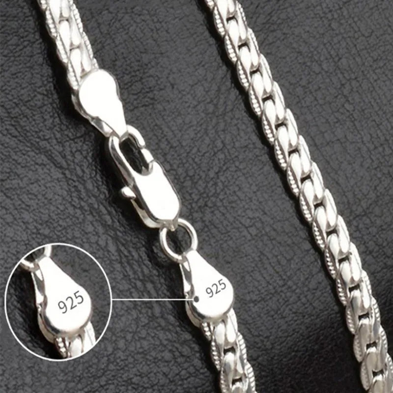 Emeja | Zilveren Geluksketting – 925 Sterling Zilveren Ketting voor Tijdloze Elegantie