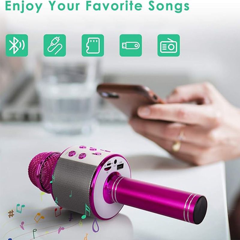 Emeja | Zing Overal: De ultieme draadloze karaoke microfoon!