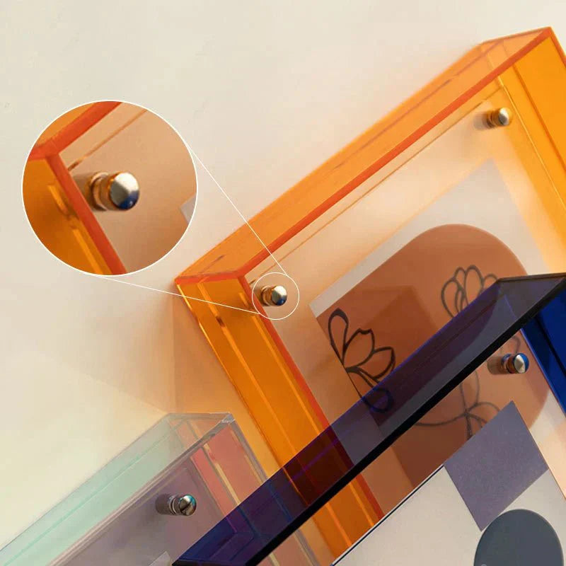 Emeja | Zwevend Acryl Fotolijst | Hedendaags Ontwerp voor Muur & Tafel