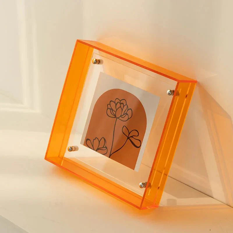 Emeja | Zwevend Acryl Fotolijst | Hedendaags Ontwerp voor Muur & Tafel