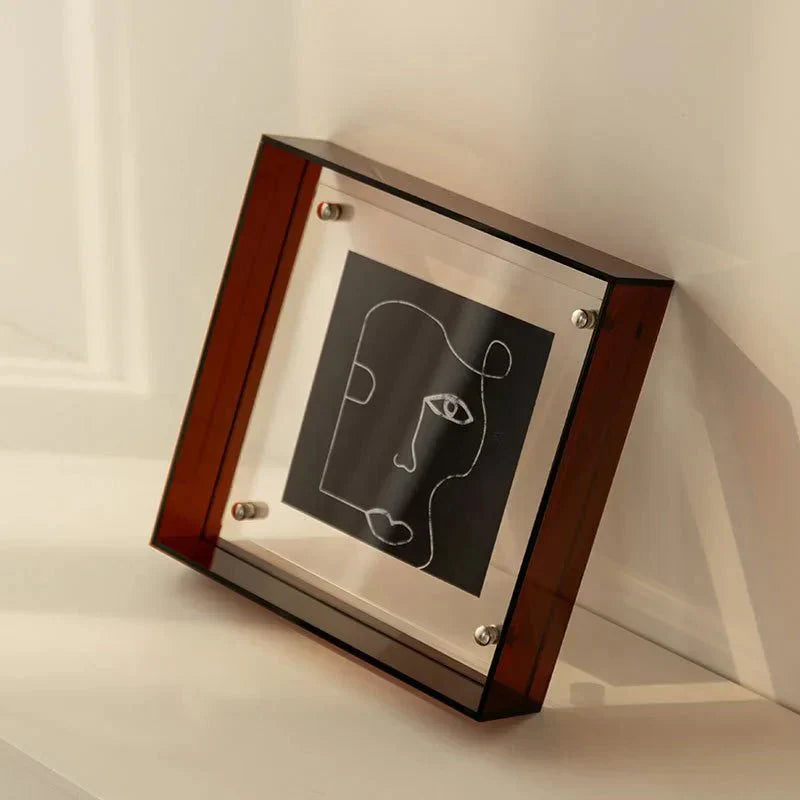 Emeja | Zwevend Acryl Fotolijst | Hedendaags Ontwerp voor Muur & Tafel