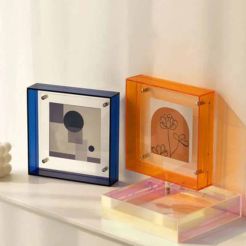 Emeja | Zwevend Acryl Fotolijst | Hedendaags Ontwerp voor Muur & Tafel