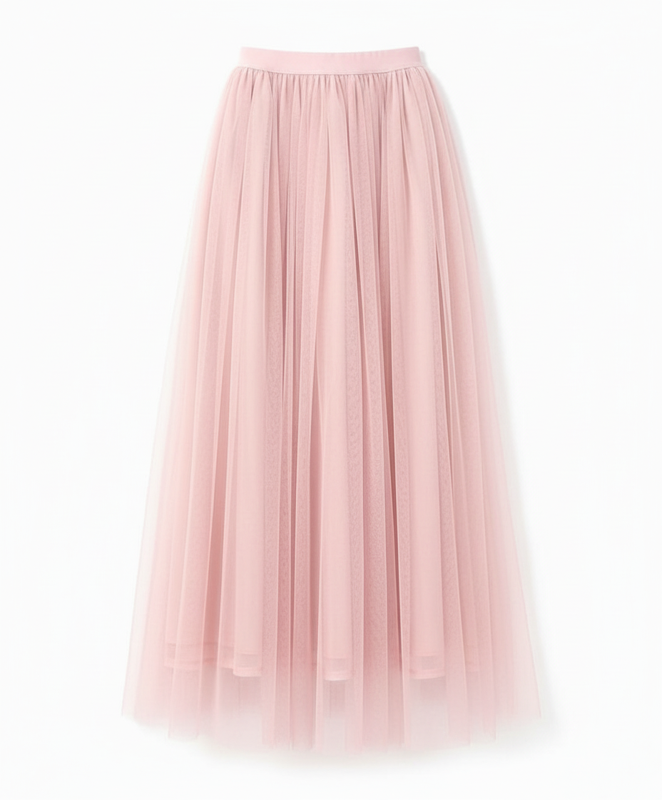 Enkellange Rok met Hoge Taille