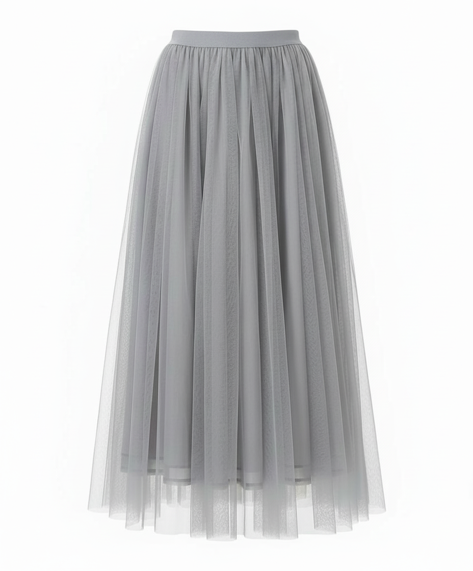 Enkellange Rok met Hoge Taille