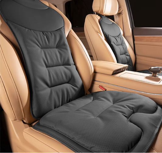 Ergonomisch Autostoelkussen met Lendensteun – Ademend en Comfortabel, Verlicht Rugpijn Tijdens het Rijden