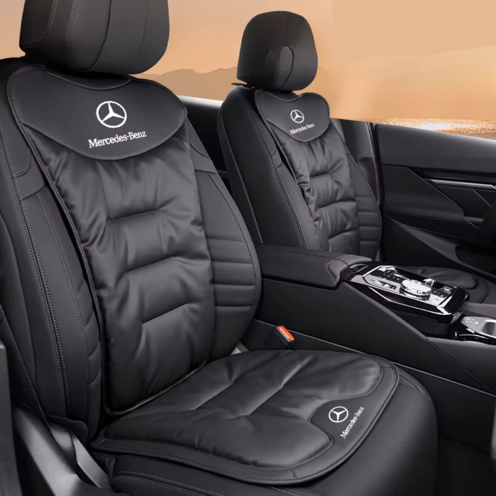 Ergonomisch Autostoelkussen met Lendensteun – Ademend en Comfortabel, Verlicht Rugpijn Tijdens het Rijden