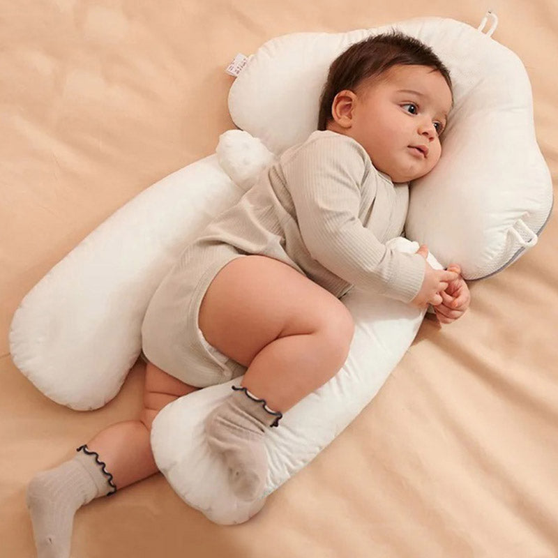 Ergonomisch Slaapkussen voor Baby's – Veilig, Comfortabel en Verstelbaar voor Pasgeborenen (0-12 Maanden)