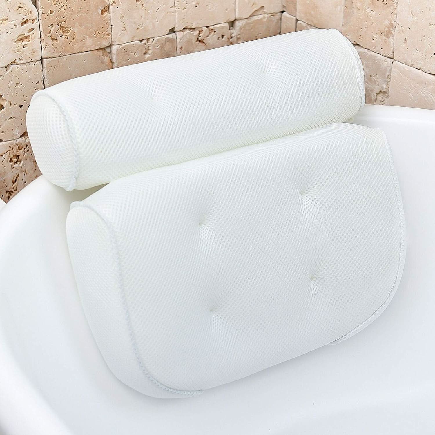 ERGORELAX Badkussen – Ergonomisch en Comfortabel voor een Luxe Badervaring