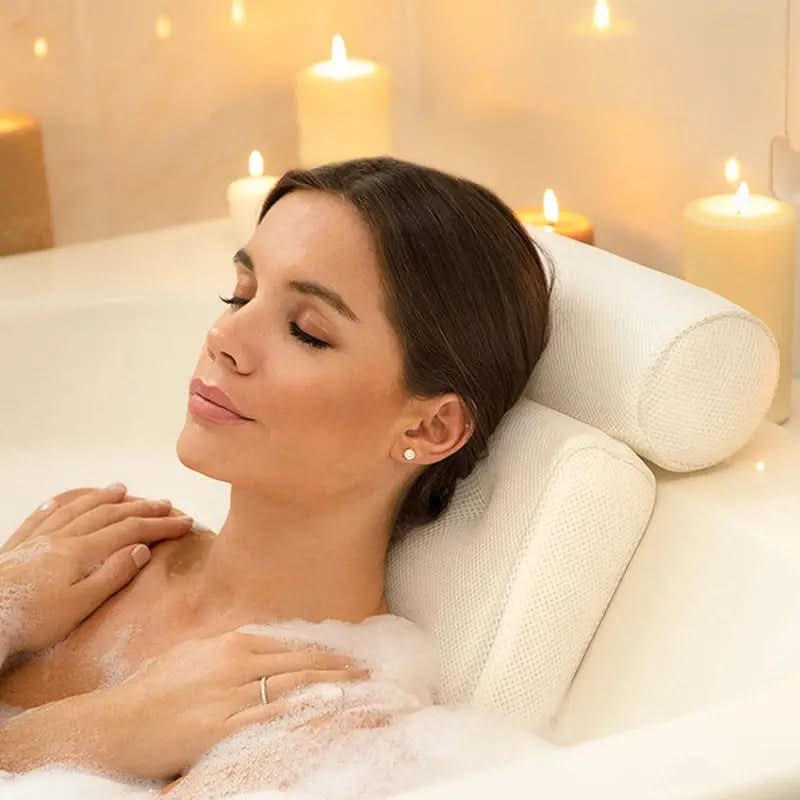 ERGORELAX Badkussen – Ergonomisch en Comfortabel voor een Luxe Badervaring