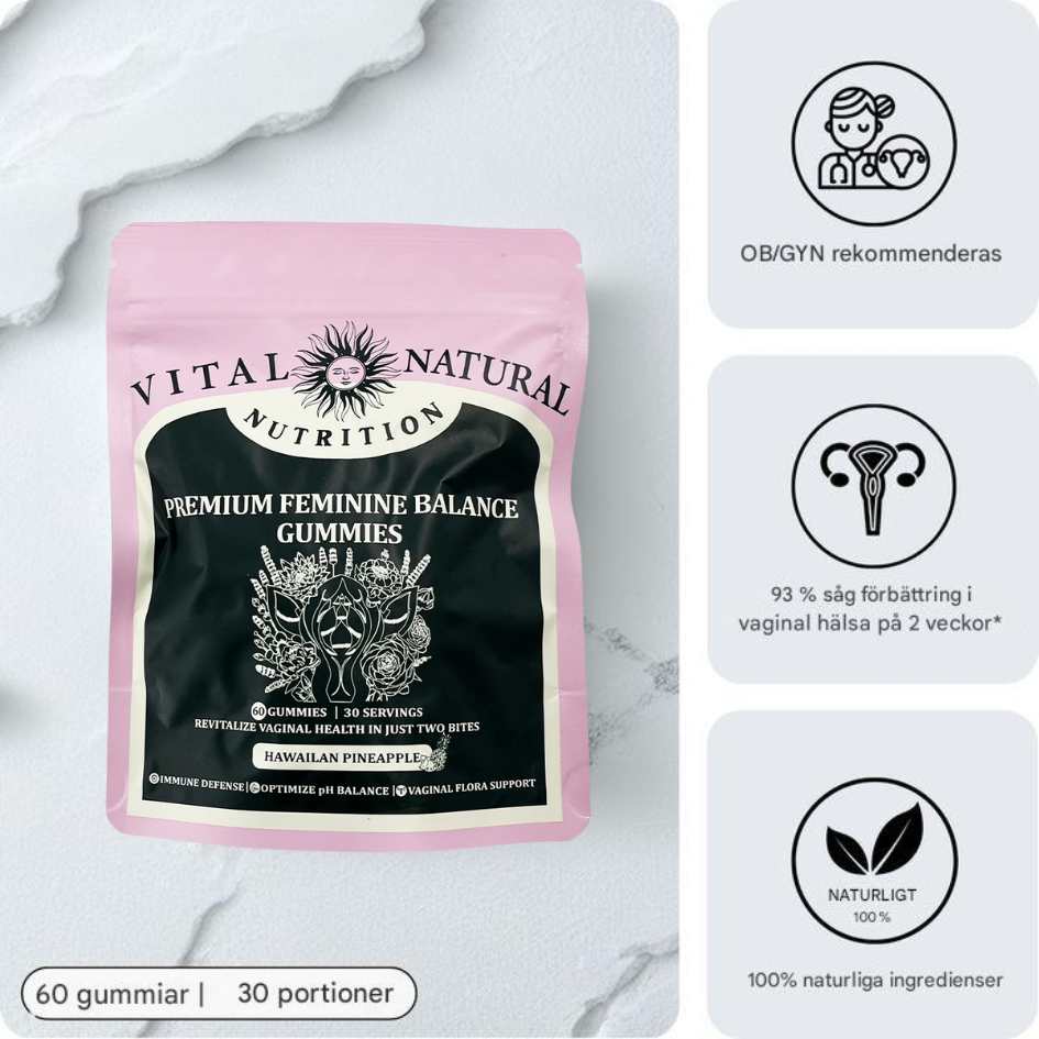 FemVera - Premium pH-Balancerende Gummies voor Innerlijke Frisheid en Welzijn