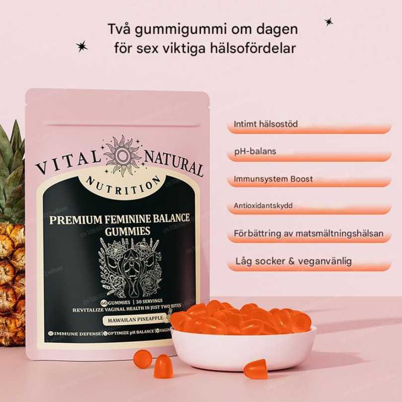 FemVera - Premium pH-Balancerende Gummies voor Innerlijke Frisheid en Welzijn