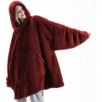 Fleece huisponcho