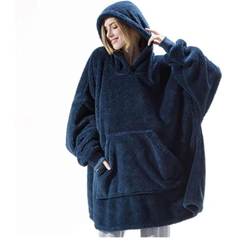 Fleece huisponcho