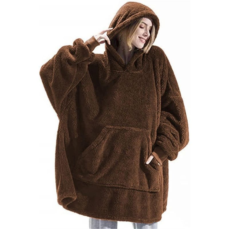 Fleece huisponcho