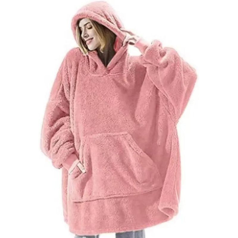 Fleece huisponcho