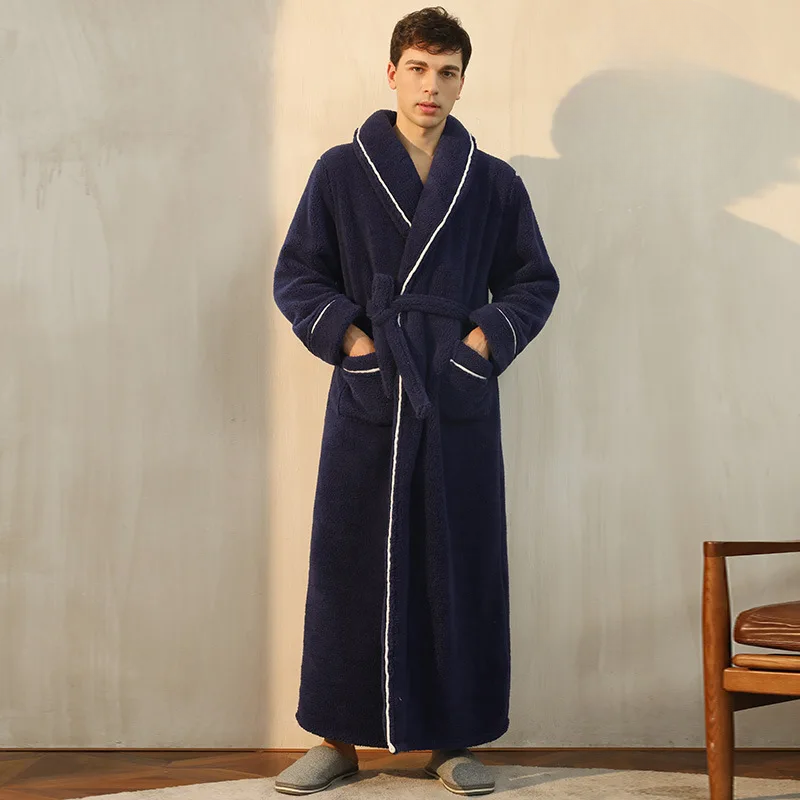 FleeceComfort - Winterbadjas in Flanel