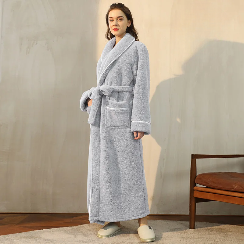 FleeceComfort - Winterbadjas in Flanel