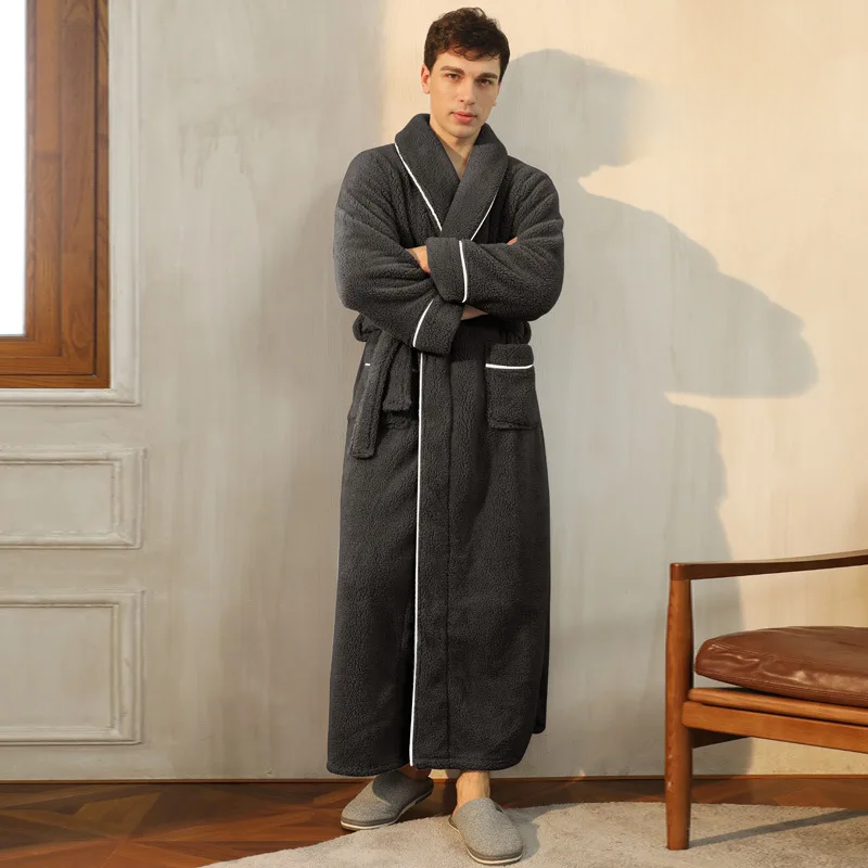 FleeceComfort - Winterbadjas in Flanel