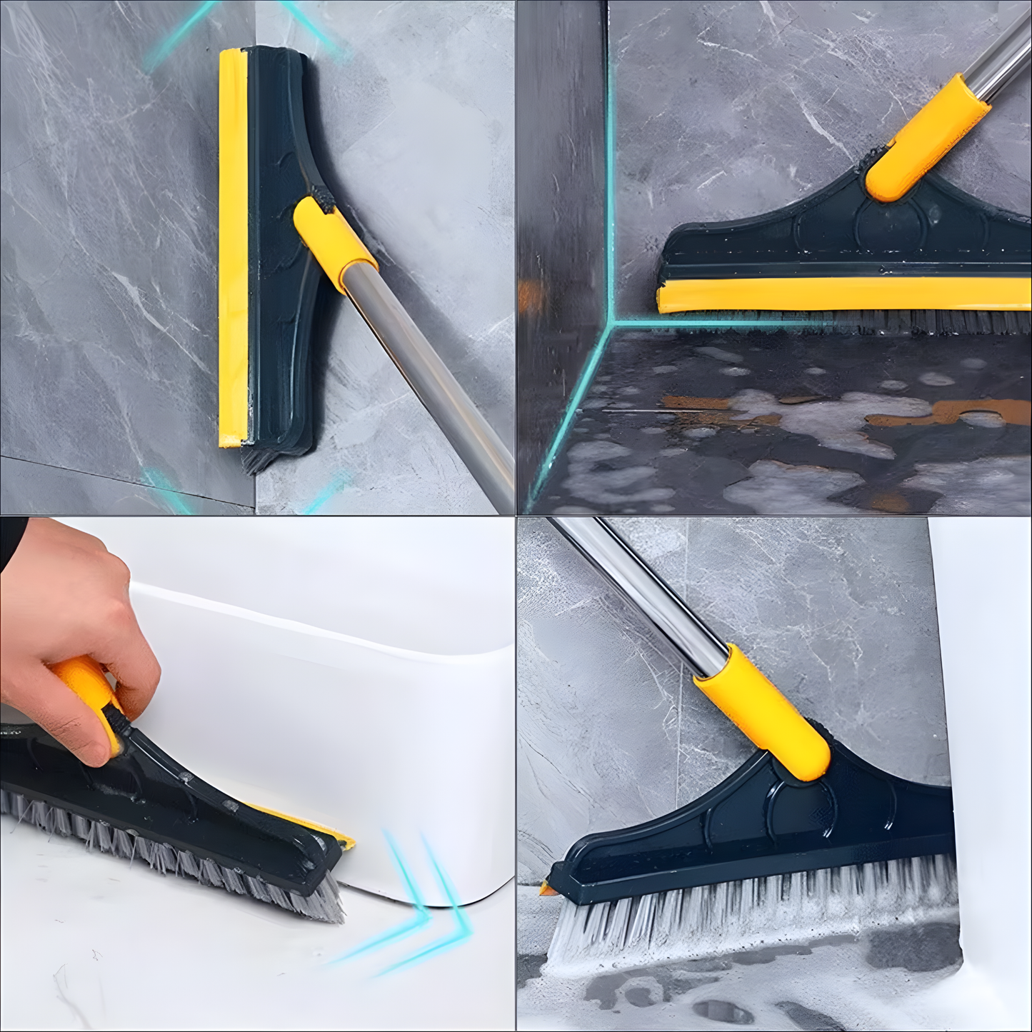 FlexClean Borstel – 3-in-1 Schoonmaken