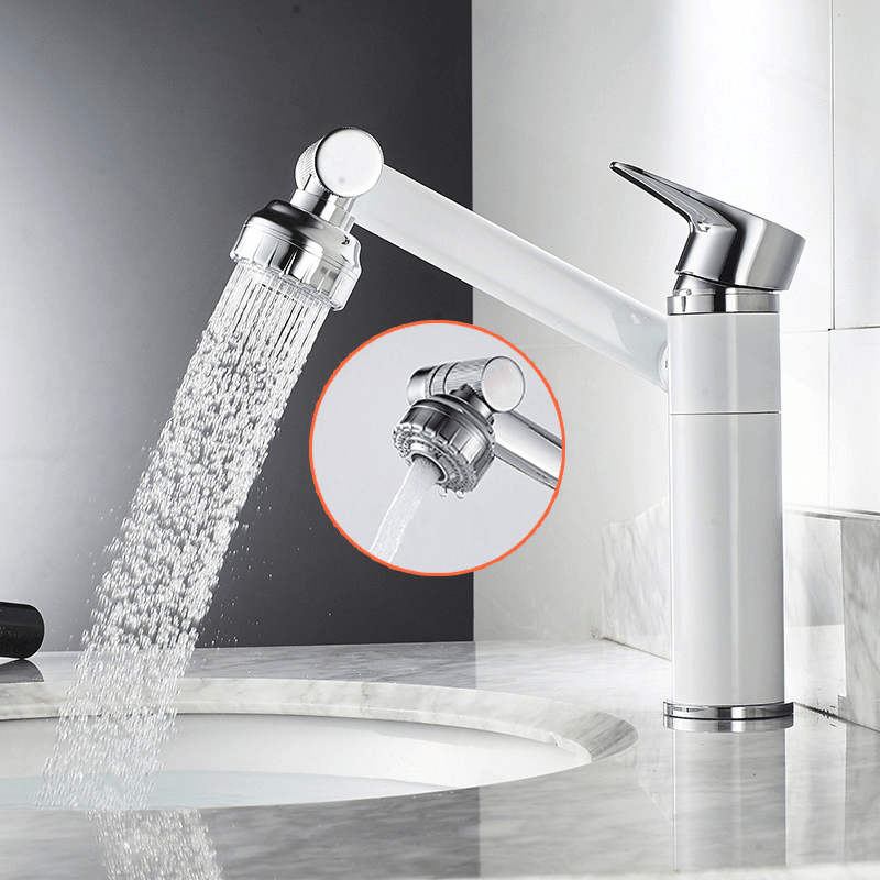 FLEXISPOUT - Flexibele 360° Kraan met Sprayfunctie voor Wasbakken