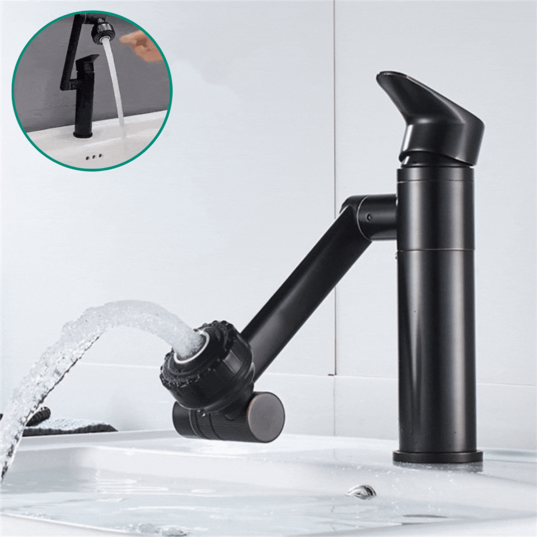 FLEXISPOUT - Flexibele 360° Kraan met Sprayfunctie voor Wasbakken