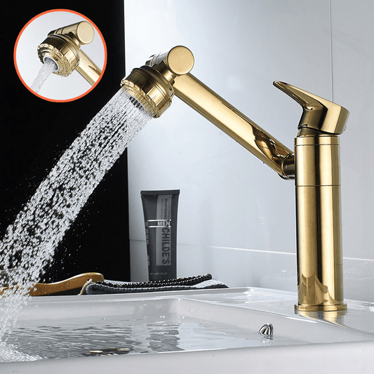 FLEXISPOUT - Flexibele 360° Kraan met Sprayfunctie voor Wasbakken